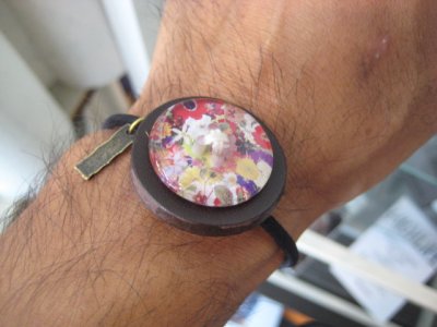 画像1: REHACER//Flower Coin Bracelet
