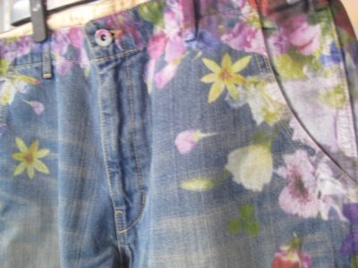 画像2: REHACER//Flower shorts☆INDIGO
