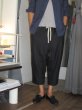 画像1: prasthana//circular trousers ☆CHACOAL (1)