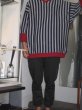 画像5: GLAMB //Coen big stripe knit☆NAVY (5)