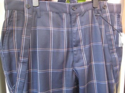 画像2: GLAMB //Sinmel suspenders pants☆NAVY