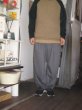 画像2: GLAMB//Easy cropped hem tuck pants☆GRAY (2)