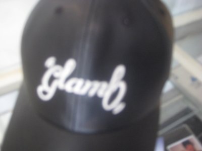 画像1: GLAMB//Spin Logo Leather Cap